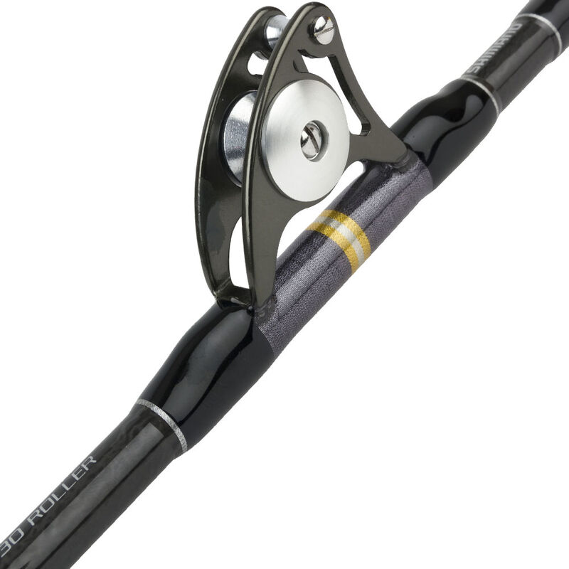 Canne traîne mer shimano tyrnos a stand up roller 1.65m 80lb - Cannes | Pacific Pêche