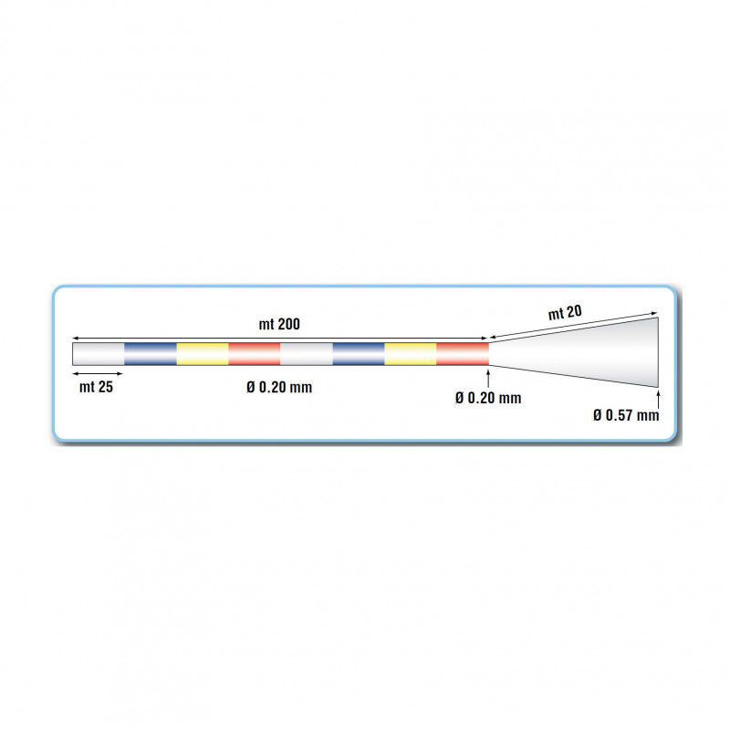 Fil nylon asso protector tapered line 200m + arraché de 20m - Nylons | Pacific Pêche