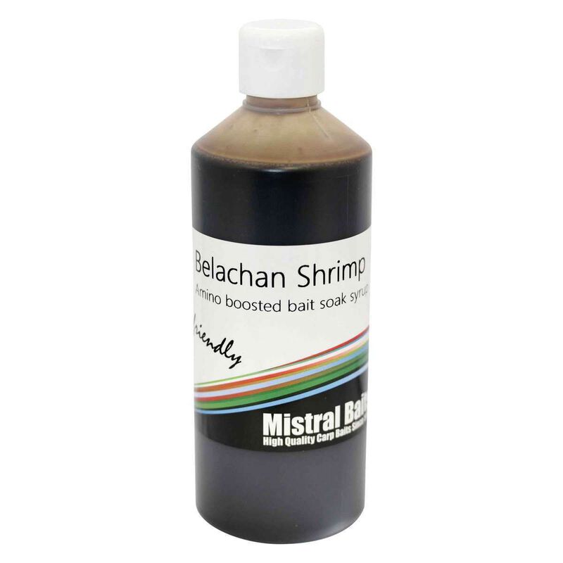 Booster Mistral Bait Soak Belachan Shrimp 500ml - Boosters / dips | Pacific Pêche