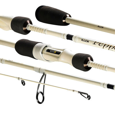 Canne Voyage Spinning Illex Pepper X5 S 2104 Pearl Dock 2.10m, UL 1-5g ou ML 2-7g - Cannes Spinning | Pacific Pêche