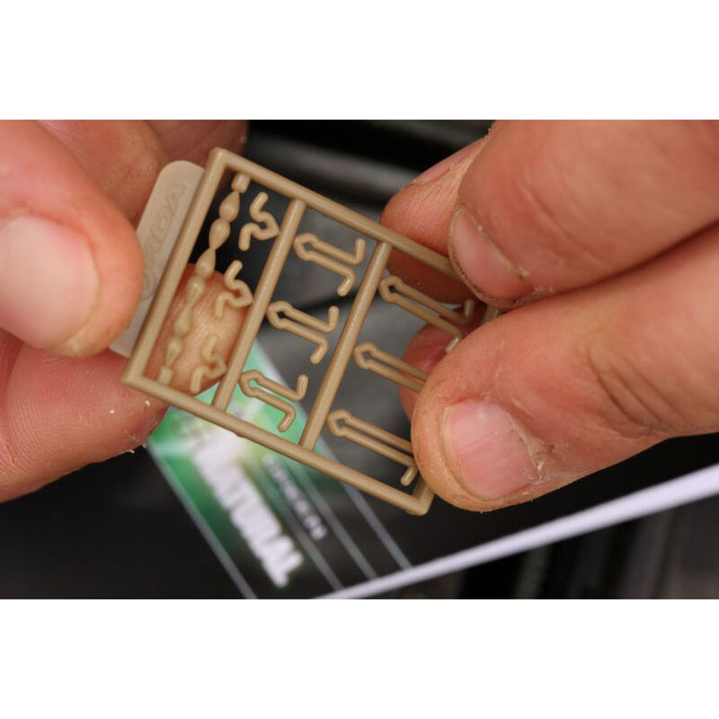 Bas de ligne carpe korda carp rig barbed 15lbs longshang x - Bas de Ligne Mont&eacute;s | Pacific P&ecirc;che