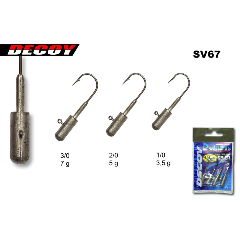 Têtes Plombées Decoy Sv-67 Bachi Head - Têtes plombées | Pacific Pêche