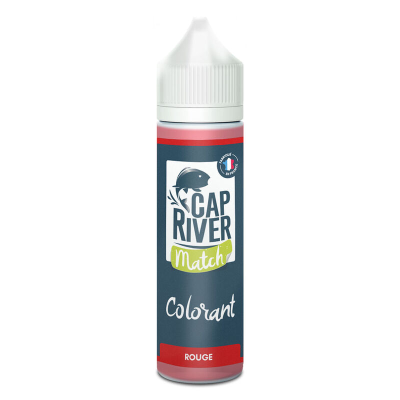 Colorant Liquide Cap River ROUGE 60ML - Additifs | Pacific Pêche