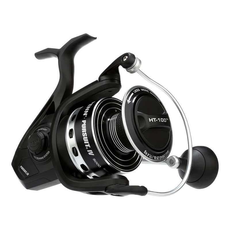 Moulinet spinning Penn Pursuit IV taille 8000 - Moulinets tambour Fixe | Pacific P&ecirc;che
