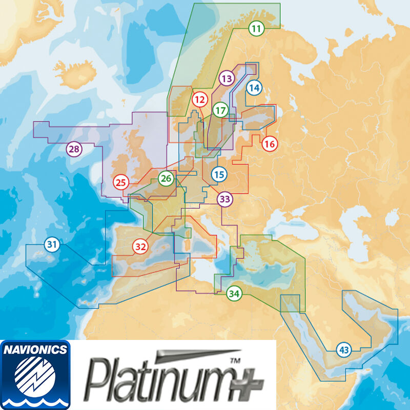 Cartographie navigation navionics platinium plus xl3 sd - Acc. Electonique | Pacific P&ecirc;che