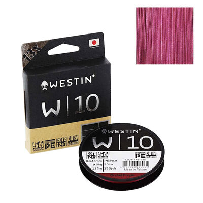 Tresse W10 Westin 13 brins Orchid Purple 135m - Tresses | Pacific P&ecirc;che