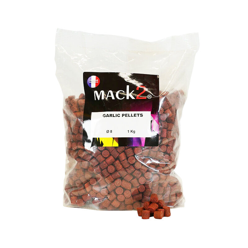 Garlic Pellets Mack2 8 mm 1 kg - Amorçages | Pacific Pêche