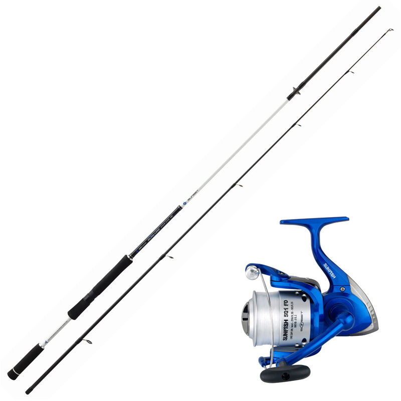 Ensemble lancer sunset sunlure evo 2.10m 7/30g + moulinet - Packs et ensembles | Pacific P&ecirc;che