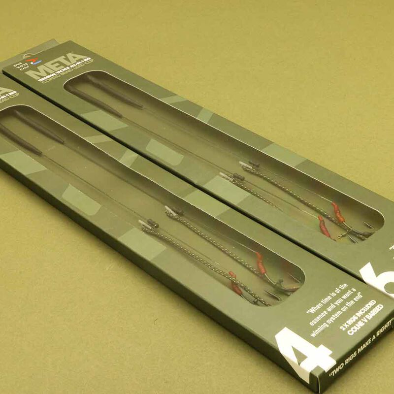 Montages Meta Rig 2 Lead Clip (2x) - Bas de Ligne Montés | Pacific Pêche