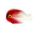 Streamer Brochet SILVERSTONE Jerk Blanc/ Rouge 17cm - Streamers | Pacific P&ecirc;che