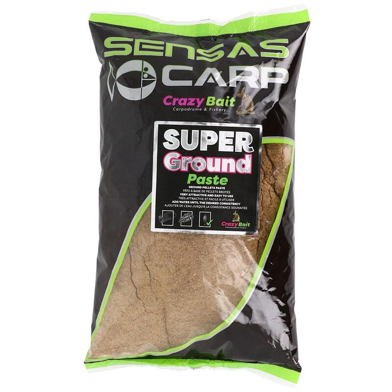 Super ground bait paste 1 kg sensas crazy bait - Pâtes D'eschage | Pacific Pêche