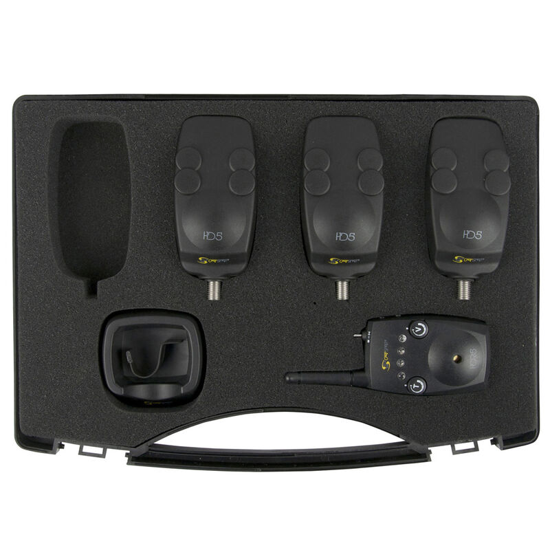 Coffret détecteurs carpe Carp Spirit coffret 3 hd5 + hdr5 - Coffrets détecteurs | Pacific Pêche