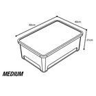 Bo&icirc;te de Rangement Nash Bank Life Stacker Storage Box M 36L - Bo&icirc;tes | Pacific P&ecirc;che