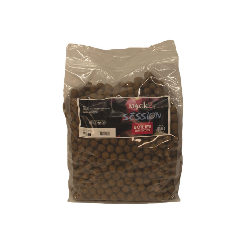 Bouillettes Mack2 Session Sweet Scopex 10 kg - Equilibr&eacute;es | Pacific P&ecirc;che