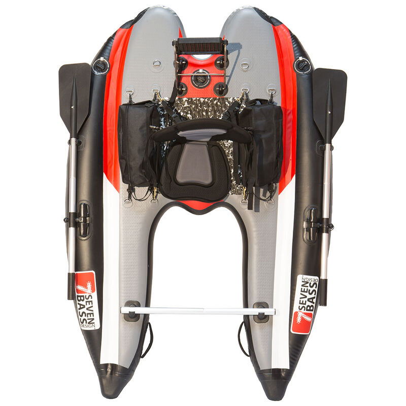 Float tube seven bass flatform space grey Floats Tube pour navigation