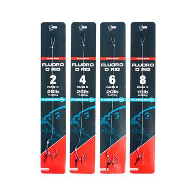 Bas De Ligne Nash Fluoro D Rig - Bas de Ligne Montés | Pacific Pêche