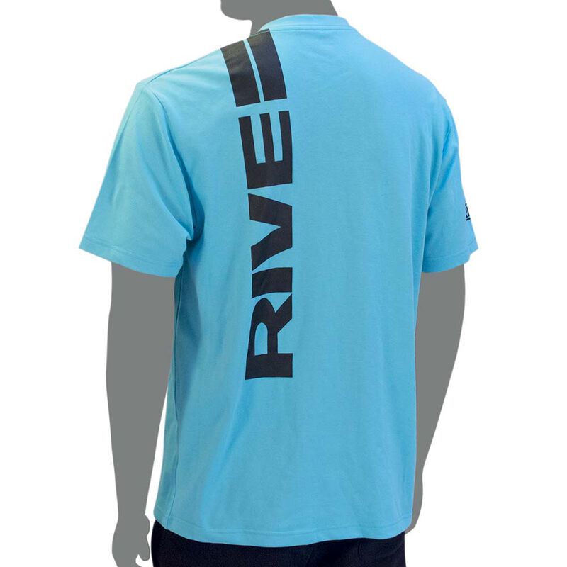 T-shirt rive homme turquoise - Manches Courtes | Pacific Pêche