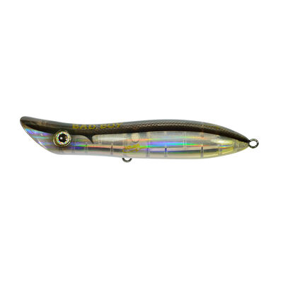 Leurre topwater coulant xorus bad boy silver 11cm 35g - Leurres poppers / Stickbaits | Pacific Pêche