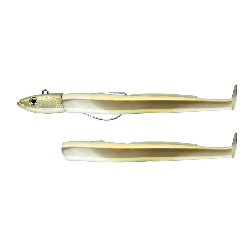 Leurre Fish combo black eel 200  off shore gold - Leurres souples | Pacific Pêche