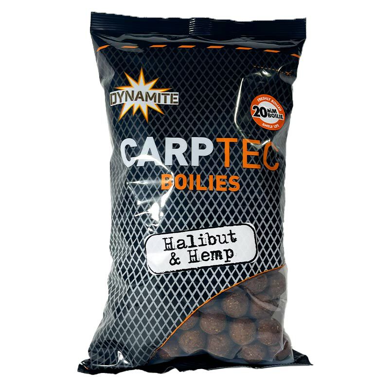 Bouillettes Dynamite Baits CarpTec Halibut & Hemp 900g - Denses | Pacific P&ecirc;che