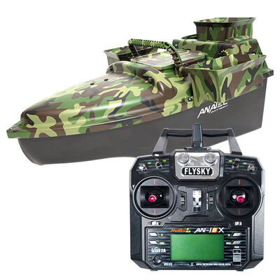 Bateau Amorceur Anatec Monocoque Forest 3 Bacs + T&eacute;l&eacute;commande AN-i6X - Bateaux Amorceurs | Pacific P&ecirc;che