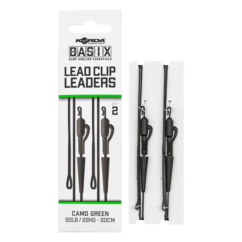 Leader Korda Basix Lead Clip - Leaders | Pacific P&ecirc;che