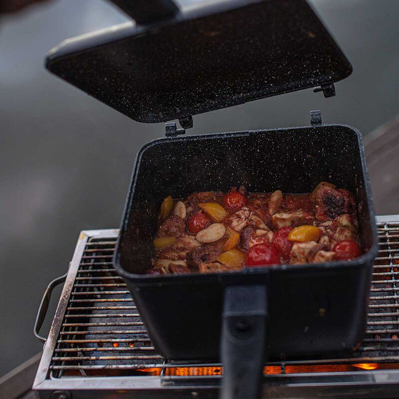 Po&ecirc;le Ridge Monkey Set Casserole + Grill Connect Granite Edition - Cuisine/Repas | Pacific P&ecirc;che