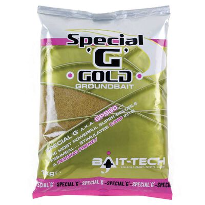 Amorce Bait-Tech Special G Gold Groundbait 1Kg - Amorces | Pacific Pêche