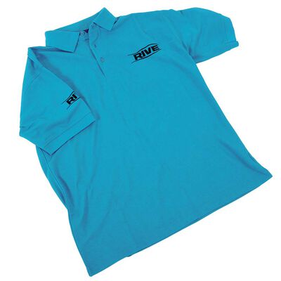 Polo rive manches courtes homme couleur turquoise - Polos | Pacific Pêche