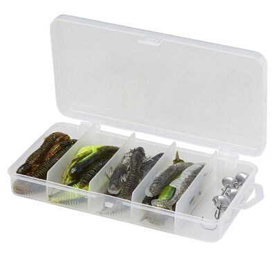 Boite Leurres Souples Ned Rig Savage Gear Floating Mixed 7.5cm, 28pcs +TP - Shads | Pacific Pêche