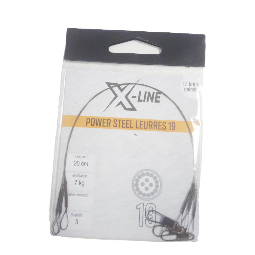 Bas De Ligne Acier DAM Effzett Coated Core 7 – Pour Carnassiers (neuf)