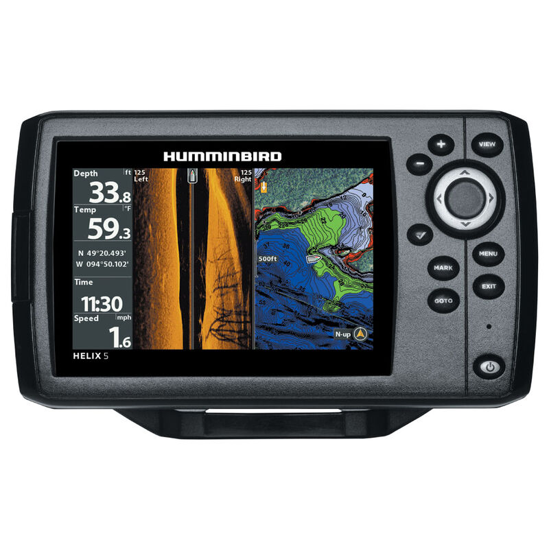 Combine sondeur gps humminbird helix 5g2 si sonde ta+t&deg; 83/200/455khz - Sondeurs/Gps | Pacific P&ecirc;che