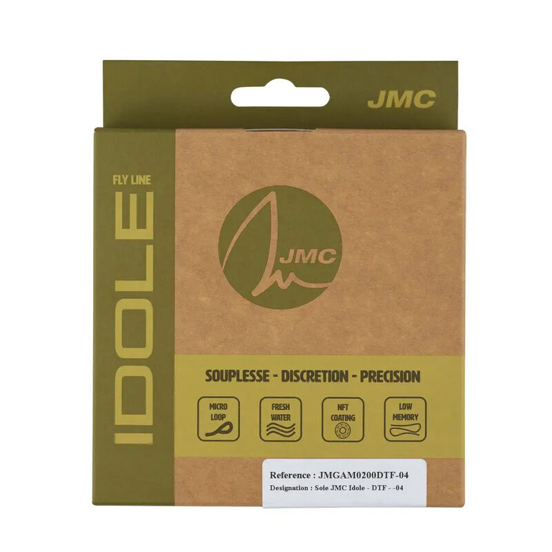 Soie Plongeante S5 JMC Idole WF Mustard / Dark - Plongeantes | Pacific P&ecirc;che