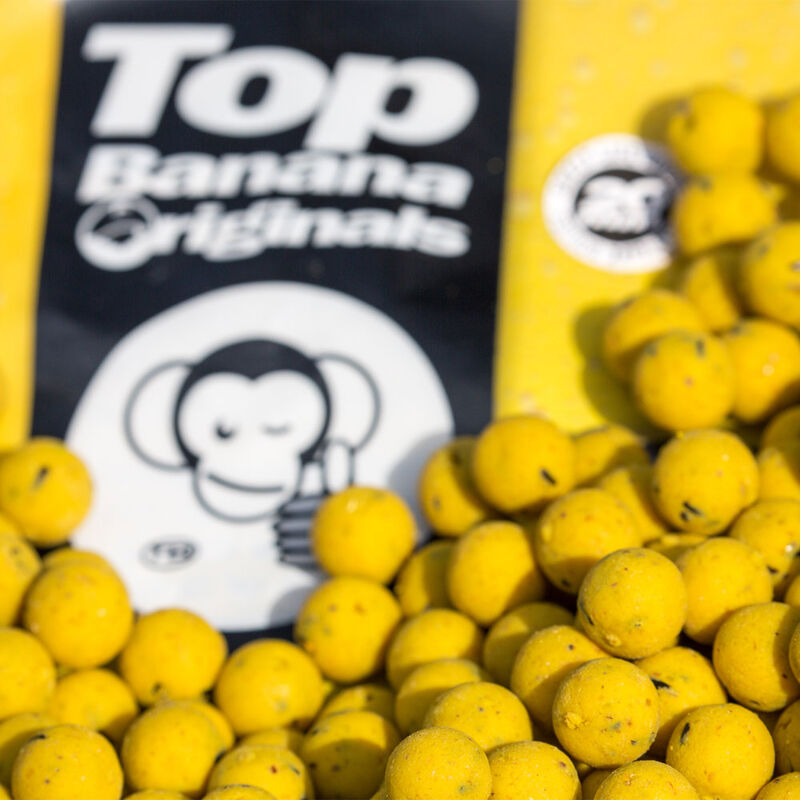 Bouillettes carpe solar top banana 20mm - Denses | Pacific P&ecirc;che