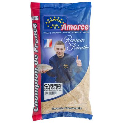 Amorce Champion Feed  Carpe et Gros Poissons Champion De France 1kg - Amorces | Pacific Pêche