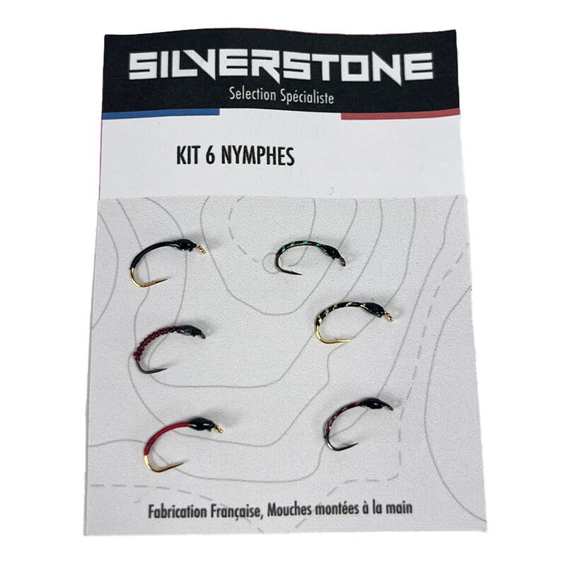 Kit 6 Nymphes Chiros Silver Stone - Chiros | Pacific P&ecirc;che