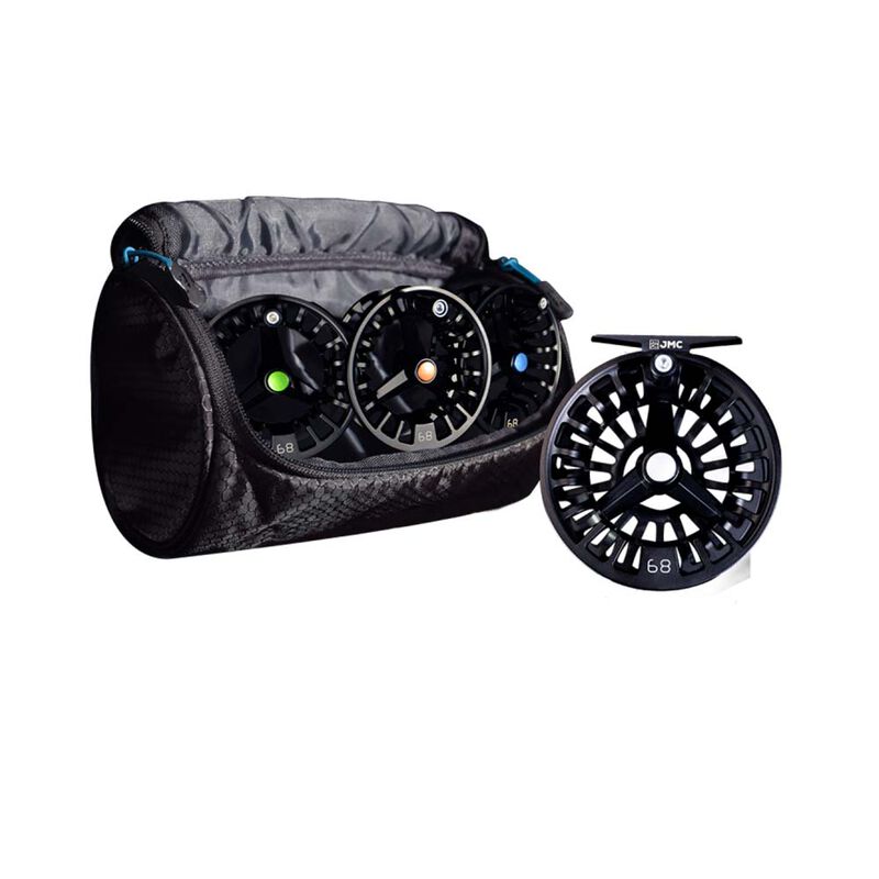 Moulinet REVOLUTION LT Black 68 Silver Spot + 3 Bobines 46 Multi Spots - Manuels | Pacific P&ecirc;che