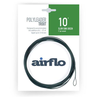 Polyleader slow sink Airflo 10' (3m) - Poly Leaders | Pacific Pêche