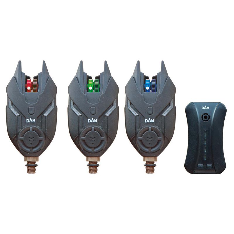 Coffret de détecteur dam tf bite alarm set 3+1 - Coffrets détecteurs | Pacific Pêche