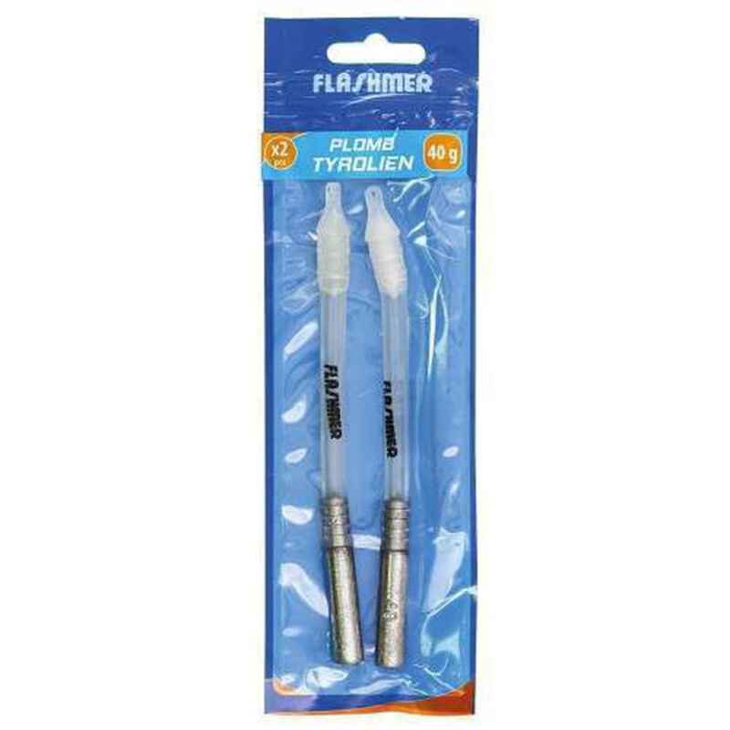 Plomb Tyrolien x2 Flashmer - Plombs | Pacific P&ecirc;che