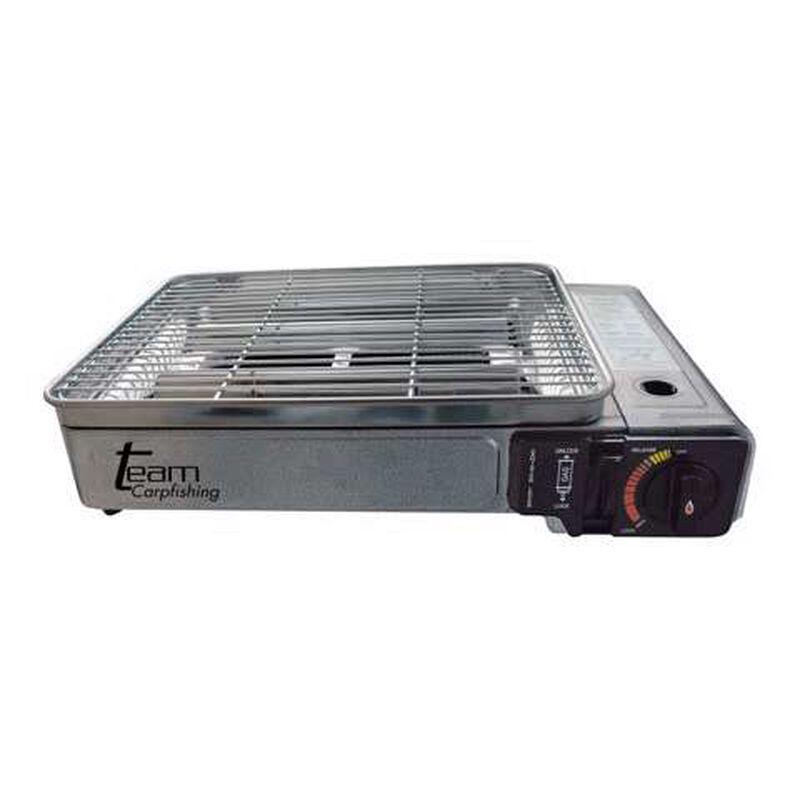 Barbecue carpe team carpfishing &agrave; gaz - Chauffages/R&eacute;chauds | Pacific P&ecirc;che