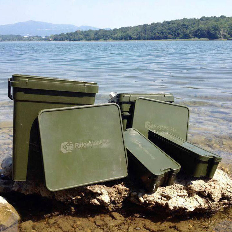 Seau carpe ridge monkey modular bucket standard 17 litre - Seaux | Pacific Pêche