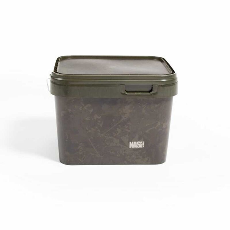 Seau Nash Spot On Rectangular Bucket Camo 10L - Seaux | Pacific P&ecirc;che