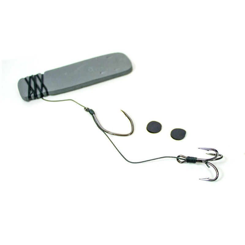 Bas de ligne Overfight Combi Rig 6/0- 4/0 1m25 - Bas de lignes montés | Pacific Pêche