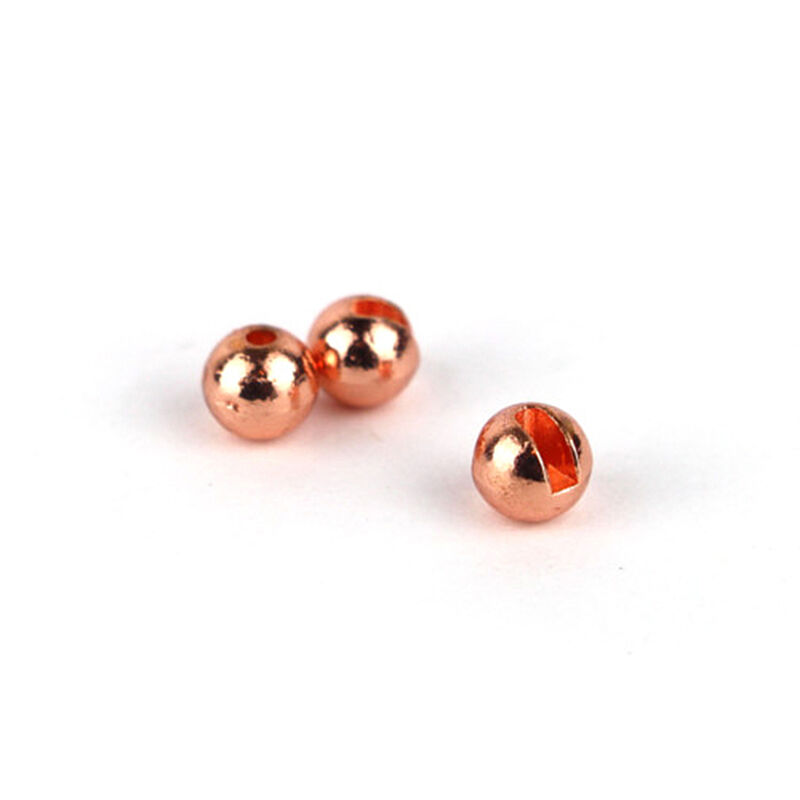 Billes Fendues Textreme Tungsten Slotted Beads Copper (x20) - Billes | Pacific Pêche