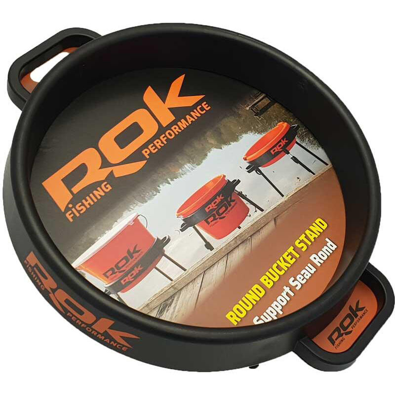 Support seau rok round bucket stand black - Seaux | Pacific Pêche