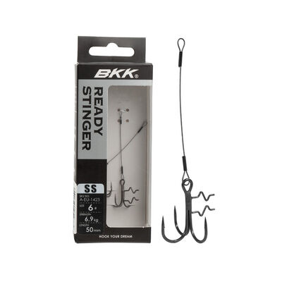 Stinger BKK Assist Spear SS Ready Stinger 7x7 Wire Taille #6 (x2) - Stingers | Pacific P&ecirc;che