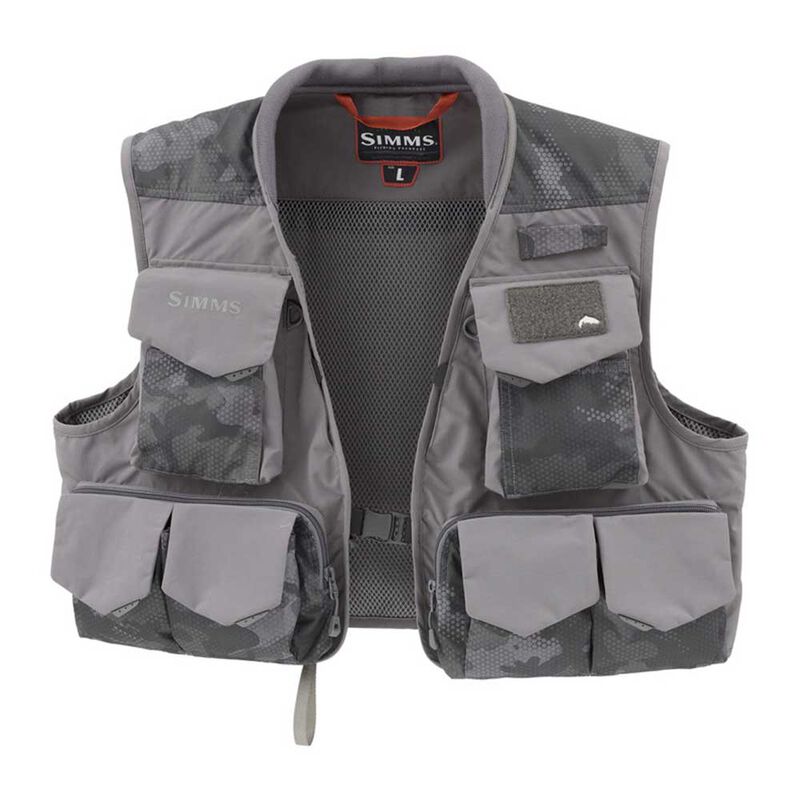 Veste simms freestone vest hex flo carbon - Vestes/Gilets | Pacific P&ecirc;che