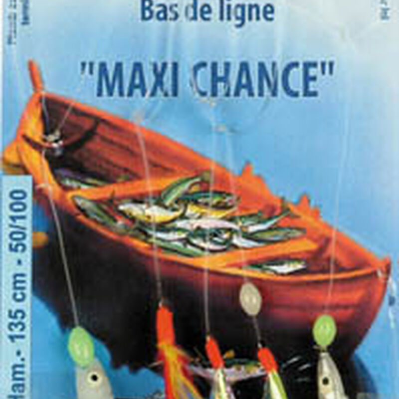 Leurre train de plumes mer flashmer maxi chance - Bas de Lignes / Lignes Montées | Pacific Pêche