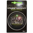 Pâte plombée carpe korda dark matter tungsten putty - Pates Plombées/Sinkers | Pacific Pêche